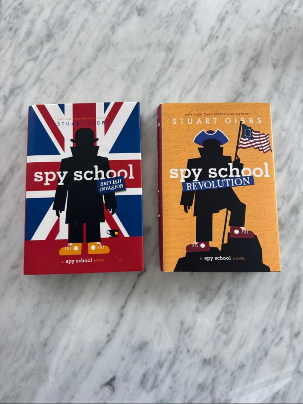 Hardcover Spy School Kids Books. Revolution. British Invasion.